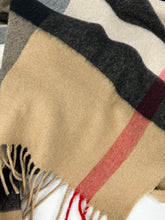 Load image into Gallery viewer, Burberry mega check cape in wool and cashmere