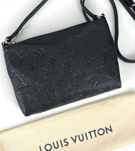 Load image into Gallery viewer, Louis Vuitton pallas uniform crossbody in black empreinte