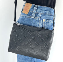 Load image into Gallery viewer, Louis Vuitton pallas uniform crossbody in black empreinte