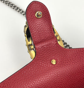 Gucci Dionysus small hibiscus red shoulder bag