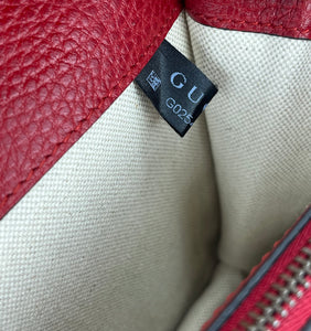 Gucci Dionysus small hibiscus red shoulder bag