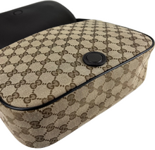 Load image into Gallery viewer, Gucci GG canvas small flap crossbody bag