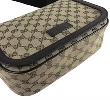 Load image into Gallery viewer, Gucci GG canvas small flap crossbody bag