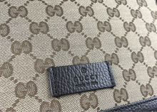 Load image into Gallery viewer, Gucci GG canvas small flap crossbody bag