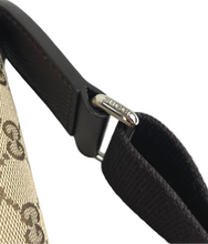 Load image into Gallery viewer, Gucci GG canvas small flap crossbody bag