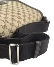 Load image into Gallery viewer, Gucci GG canvas small flap crossbody bag