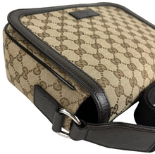 Load image into Gallery viewer, Gucci GG canvas small flap crossbody bag