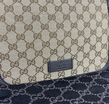 Load image into Gallery viewer, Gucci GG canvas small flap crossbody bag