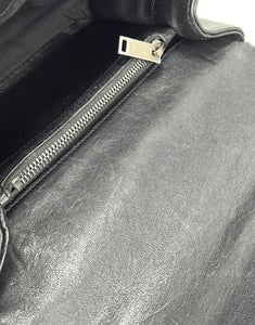 Saint Laurent college medium chain matelasse bag