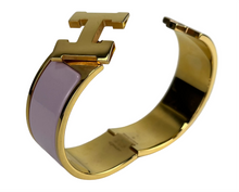 Load image into Gallery viewer, Hermes clic clac H wide bracelet