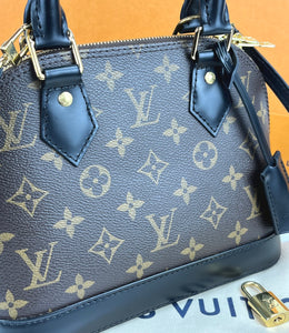 Louis Vuitton alma bb monogram noir My world tour