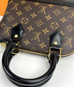 Louis Vuitton alma bb monogram noir My world tour