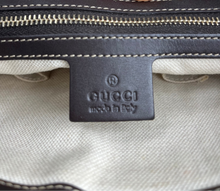 Load image into Gallery viewer, Gucci Mayfair web stripe tote with strap