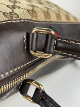 Load image into Gallery viewer, Gucci Mayfair web stripe tote with strap