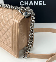 Load image into Gallery viewer, Chanel  Old Boy Medium patent aged calfskin