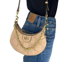 Load image into Gallery viewer, Gucci Gucci GG Quilted matelasee mini shoulder bag beige