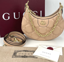 Load image into Gallery viewer, Gucci Gucci GG Quilted matelasee mini shoulder bag beige