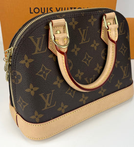 Louis Vuitton alma bb in monogram