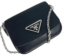 Load image into Gallery viewer, Prada pattina nylon logo plaque multi cross body bag