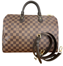 Load image into Gallery viewer, Louis Vuitton Speedy 35 bandouliere in damier