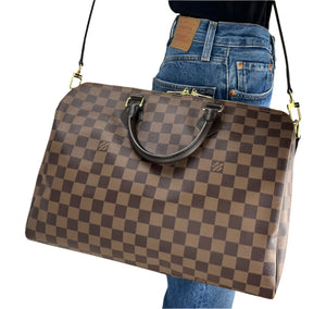 Louis Vuitton Speedy 35 bandouliere in damier