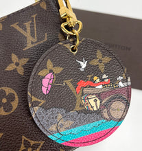 Load image into Gallery viewer, Louis Vuitton Illustre travel christmas animation charm /Key Ring