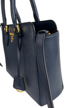 Load image into Gallery viewer, Prada saffiano and calfskin tote with strap