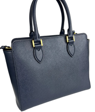 Load image into Gallery viewer, Prada saffiano and calfskin tote with strap