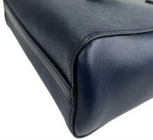 Load image into Gallery viewer, Prada saffiano and calfskin tote with strap