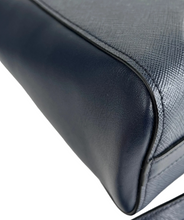 Load image into Gallery viewer, Prada saffiano and calfskin tote with strap