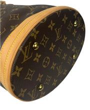 Load image into Gallery viewer, Louis Vuitton petit bucket bag in monogram