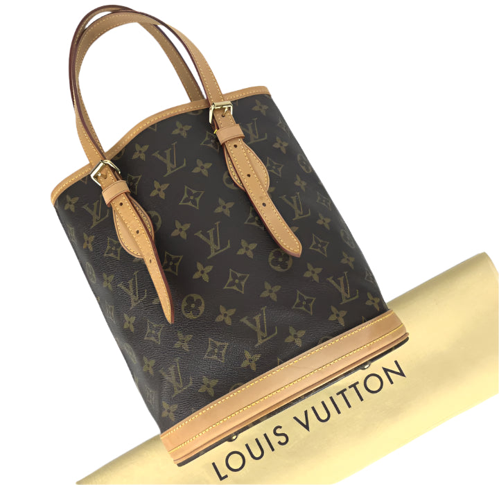 Louis Vuitton petit bucket bag in monogram