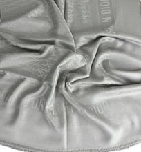 Load image into Gallery viewer, Dior oblique silk and wool shawl