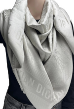 Load image into Gallery viewer, Dior oblique silk and wool shawl
