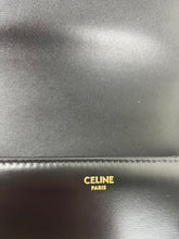 Load image into Gallery viewer, Celine Triomphe Classique Black in Shiny Calfskin