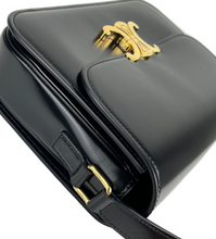 Load image into Gallery viewer, Celine Triomphe Classique Black in Shiny Calfskin