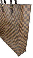 Load image into Gallery viewer, Louis Vuitton sac plat damier ebene canvas