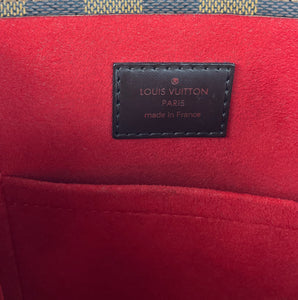 Louis Vuitton sac plat damier ebene canvas