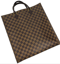 Load image into Gallery viewer, Louis Vuitton sac plat damier ebene canvas