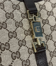 Load image into Gallery viewer, Gucci Vintage Jackie 2000 ebony GG  shoulder bag