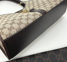 Load image into Gallery viewer, Gucci Vintage Jackie 2000 ebony GG  shoulder bag