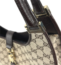 Load image into Gallery viewer, Gucci Vintage Jackie 2000 ebony GG  shoulder bag