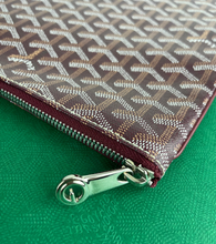 Load image into Gallery viewer, Goyard Senat GM pocket pouch in Burgundy