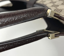 Load image into Gallery viewer, Gucci Vintage Jackie 2000 ebony GG  shoulder bag