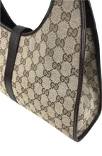 Load image into Gallery viewer, Gucci Vintage Jackie 2000 ebony GG  shoulder bag