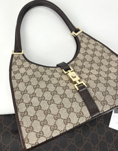 Load image into Gallery viewer, Gucci Vintage Jackie 2000 ebony GG  shoulder bag