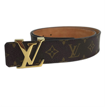 Load image into Gallery viewer, Louis Vuitton initiales belt size 85 in monogram