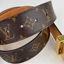Load image into Gallery viewer, Louis Vuitton initiales belt size 85 in monogram