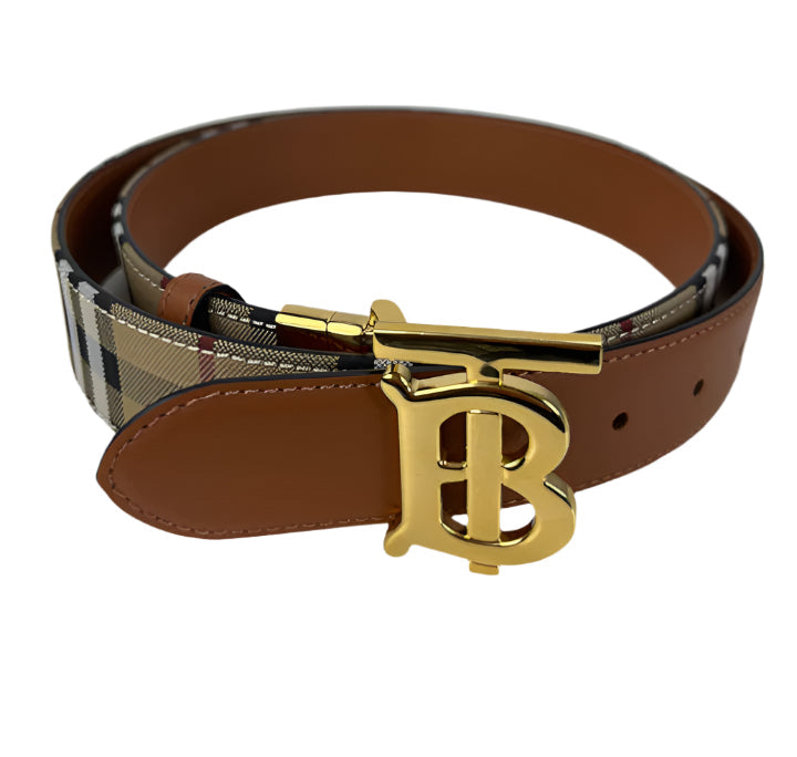 Burberry Check TB belt size 95 reversible – Lady Clara