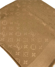 Load image into Gallery viewer, Louis Vuitton classique caramel monogram shawl